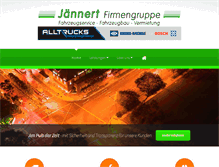 Tablet Screenshot of jaennert.com